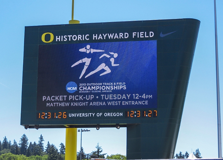 2013NCAAs-0027.JPG - 2013 NCAA D1 Outdoor Track and Field Championships, June 5-8, 2013, held in Eugene, OR.